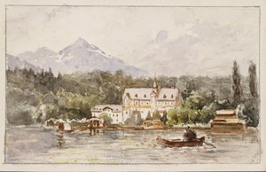 Bled-Hotel Mallner by Ladislav Benesch